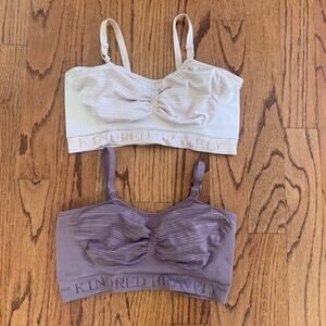 Kindred Bravely Sublime Hands Free Pumping & Nursing Bra x 2 | XL | NO INSERTS